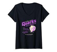 Star Trek: Deep Space Nine Come To Quark's Bar Vintage Logo V-Neck T-Shirt