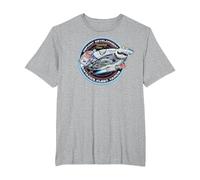 Star Trek Deep Space Nine Defiant Development Tee T-Shirt, Men's Big and Tall, Heather Grey, 2X Tall