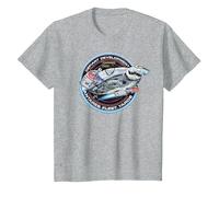 Star Trek Deep Space Nine Defiant Development Tee T-Shirt, Youth, Heather Grey, 4T