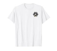 Star Trek Deep Space Nine Mission Certified Badge Tee T-Shirt, Men, White, 3X-Large