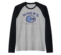 Star Trek: Deep Space Nine Niners Baseball League Logo Raglan Baseball Tee
