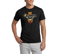 Star Trek Deep Space Nine Quark's Bar Men's T-Shirt Black