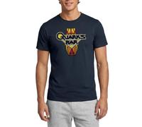 Star Trek Deep Space Nine Quark's Bar Men's T-Shirt Navy