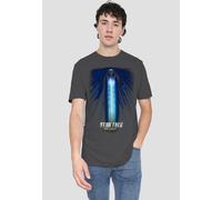 Star Trek Discovery Beams T-Shirt, Charcoal in Grey | Size: Small Star Trek Grey S
