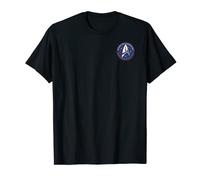 Star Trek Discovery Blue and Red Federation of Planets Logo T-Shirt