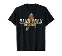 Star Trek Discovery Delta Shield Logo Graphic T-Shirt T-Shirt, Men, Black, 6X-Large