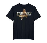 Star Trek Discovery Delta Shield Logo Graphic T-Shirt T-Shirt, Men's Big and Tall, Black, 2X Tall