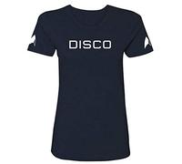 Star Trek Discovery Disco Women's Short Sleeve T-Shirt (XX-Large) Navy