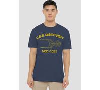 Star Trek Discovery Discovery Athletic-Adult Heather, Navy | Size: 2XL Star Trek Navy 2XL