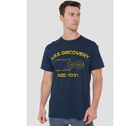 Star Trek Discovery Discovery Athletic Unisex T-Shirt, Navy | Size: 3XL Star Trek Navy 3XL