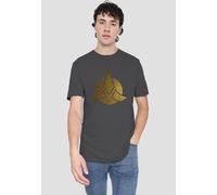 Star Trek Discovery Discovery Triquentra T-Shirt, Charcoal in Grey | Size: 3XL Star Trek Grey 3XL
