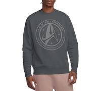 Star Trek Discovery Enterprise Crest Crew Sweatshirt, Charcoal, Medium