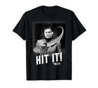 Star Trek Discovery Hit It! Captain Pike Ship Graphic Tee T-Shirt