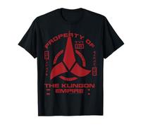Star Trek Discovery Klingon Empire Red Logo Graphic T-Shirt T-Shirt