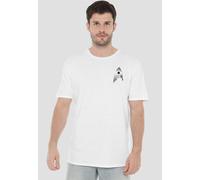 Star Trek Discovery Medical Badge T-Shirt, White | Size: Medium Star Trek White M