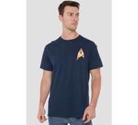 Star Trek Discovery Operations Badge T-Shirt, Navy | Size: XL Star Trek Navy XL