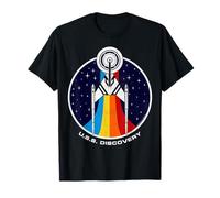 Star Trek Discovery Rainbow Stars Badge Graphic T-Shirt T-Shirt
