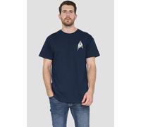 Star Trek Discovery Sciences Badge T Shirt, Navy Star Trek Navy XXL