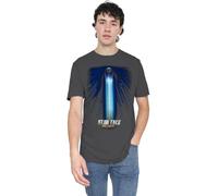 Star Trek: Discovery(Series) Star Trek Discovery Beams Unisex T Shirt, Charcoal, XXL