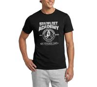 Star Trek Discovery Starfleet Academy Men's T-Shirt Black