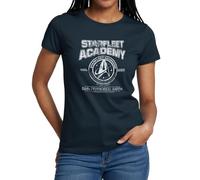 Star Trek Discovery Starfleet Academy Women's T-Shirt Navy