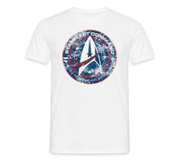 Star Trek Discovery Starfleet Command Insignia Men's T-Shirt White