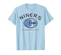 Star Trek DS9 Niners Baseball League Logo Premium Tee T-Shirt
