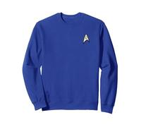 Star Trek Engineering Uniform Sweatshirt, Adult Unisex, Royal Blue, XX-Large