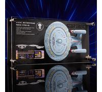 Star Trek Enterprise NCC 1701-D Plaque Model