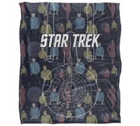 Star Trek Enterprise Silky Crew Supersoft Blanket