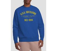 Star Trek Excelsior Athletic Crew Sweatshirt, Royal Blue Star Trek Royal XL