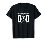 Star Trek Father's Day Galaxy's Greatest Dad Badge T-Shirt