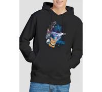 Star Trek Feline Galaxy Hoodie, Black | Size: 2XL Star Trek Black 2XL