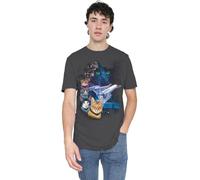 Star Trek Feline Galaxy Unisex T Shirt, Black, X-Large