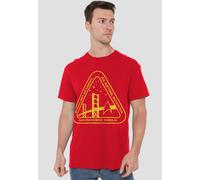 Star Trek Gold Academy T-Shirt, Red | Size: 3XL Star Trek Red 3XL