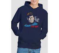 Star Trek He'S Dead Jim Unisex Hoodie, Navy | Size: Medium Star Trek Navy M