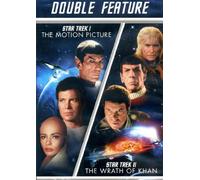 Star Trek I The Motion Picture / Star Trek II The Wrath of Khan DOUBLE FEATURE