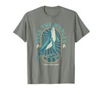 Star Trek IV: The Voyage Home Save The Whales Collection T-Shirt, Men, Olive Heather, Medium