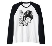 Star Trek Kanji Uhura Head Raglan Baseball Tee