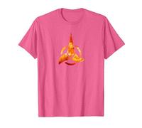 Star Trek Klingon Logo T-Shirt, Men, Pink Heather, Small