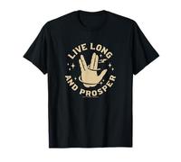 Star Trek Live Long And Prosper Enterprise T-Shirt