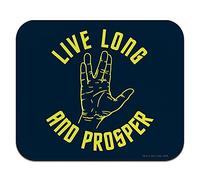 Star Trek Live Long and Prosper Low Profile Thin Mouse Pad Mousepad