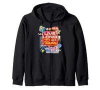 Star Trek Live Long And Prosper NCC-1701 U.S.S. Enterprise Zip Hoodie