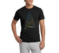 Star Trek Lower Decks Delta Shield Men's T-Shirt Black