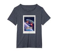 Star Trek: Lower Decks Rarely Going Where No One Has Gone T-Shirt, Women's Plus, Heather Blue, 1X
