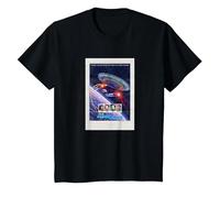 Star Trek: Lower Decks Rarely Going Where No One Has Gone T-Shirt, Youth, Black, 4T