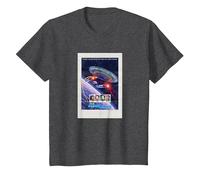 Star Trek: Lower Decks Rarely Going Where No One Has Gone T-Shirt, Youth, Dark Heather Grey, X-Small