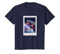 Star Trek: Lower Decks Rarely Going Where No One Has Gone T-Shirt, Youth, Navy Blue, 4T