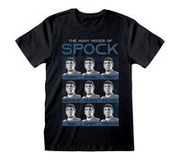 Star Trek Many moods of Spock T-Shirt black XL