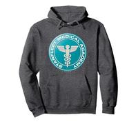 Star Trek Medical Pullover Hoodie, Adult Unisex, Dark Heather Grey, X-Large